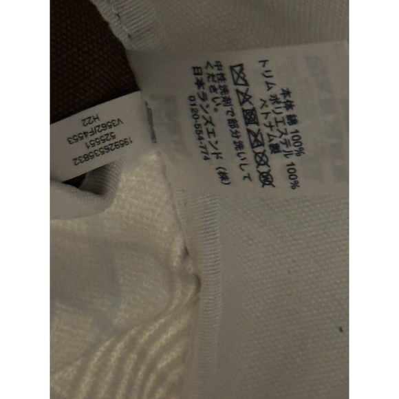 Land’s End Canvas Getaway Duffle Bag Antique Alabaster Pink Glen Plaid Travel - Picture 15 of 16